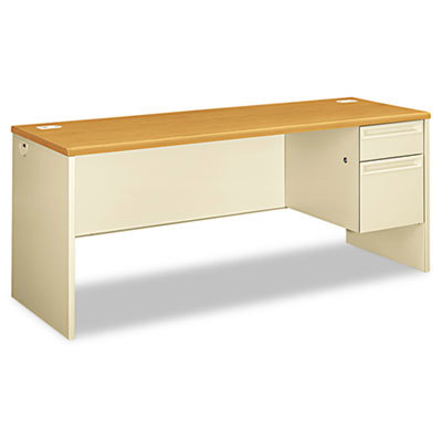 Credenzas; Type: Credenza ; Length (Inch): 72 ; Height (Inch): 29-1/2 ; Depth (Inch): 24 ; Color: Harvest; Putty ; Material: Steel-Reinforced High-Pressure Laminate